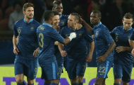 Deschamps đau đầu vì hội chứng phụ thuộc Ribery