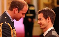Chùm ảnh: Andy Murray nhận sắc phong Hoàng Gia Anh