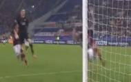 Video: Pha cứu thua quả cảm của De Rossi