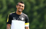 Vidal đã trở lại Italia, và có tên trong chuyến hành quân đến Fiorentina