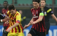Chùm ảnh: AC Milan kiên cường cầm hòa Barcelona