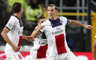 Ibra nổ tưng bừng sau cú poker vào lưới Anderlecht