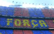 Video: Cảnh tưởng hoành tráng trên khán đài Nou Camp trận 'Siêu kinh điển'