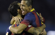 Video La Liga: Sanchez-Fabregas song tấu, Barca vùi dập Celta Vigo