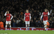 Arsenal mất danh hiệu đầu tiên: “Chết” để hi vọng