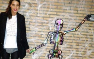 Bà bầu của Casillas nhí nhảnh đón Halloween