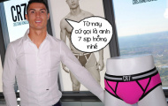 Ảnh hài: C. Ronaldo đi bán quần lót hồng