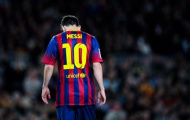 Messi tịt ngòi 300 phút lần đầu tiên kể từ năm 2011