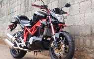 Yamaha V-ixion phong cách Ducati Streetfighter