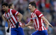 Villa và Costa tỏa sáng, Atletico Madrid tiếp tục bay cao