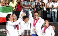 Italia lần thứ 4 lên ngôi tại Fed Cup