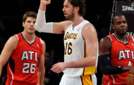 Los Angeles Lakers thắng 'nghẹt thở' Atlanta Hawks
