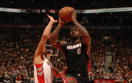 Đánh bại Toronto Raptors, LeBron James lập kỉ lục mới