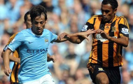 David Silva dính chấn thương bắp chân