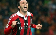 Pazzini ghen tỵ với các đồng đội tại Milan