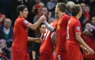 Chấm điểm Liverpool 4-0 Fulham: Suarez “lên đỉnh”