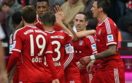 Bayern 3-0 Augsburg: Ribery rực sáng, 'Hùm' phá kỷ lục