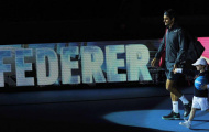 Federer vui mừng khi vào được bán kết