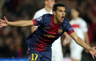 Arsenal bí mật tiếp xúc với Pedro