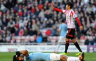 Sunderland 1-0 Man City: Man xanh lại ôm hận tại The Light
