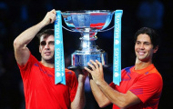 Điểm tin quần vợt ngày 12/10: Anh em nhà Bryan thua đau