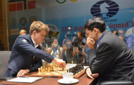 Trận tranh ngôi vô địch cờ vua thế giới: Carlsen dẫn 3-2 trước Anand