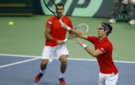Chung kết Davis Cup 2013: Stepanek tỏa sáng, CH Czech chiến thắng trận đôi