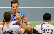 Chùm ảnh: CH Séc lên ngôi vô địch Davis Cup 2013