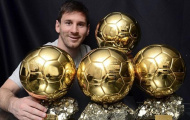 Cuộc đua bóng vàng: Messi vẫn chiếm ưu thế