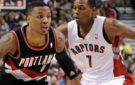 Video NBA: Traiblazers thắng Raptors sau 5 phút thêm giờ