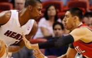 Video NBA: Chris Bosh tỏa sáng, Heat giành chiến thắng trước Atlanta Hawks