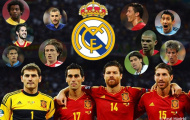 Real lập kỉ lục về số cầu thủ tham dự World Cup?