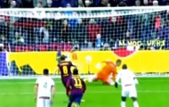 Video: Iniesta sút phạt 11m mở tỉ số (Barcelona - Granada)
