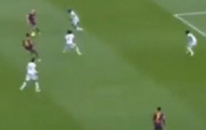 Video: Neymar và Iniesta trổ tài phối hợp theo phong cách Tiqui-taca trong trận đấu v Granada