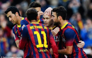 HLV Barcelona đưa học trò lên mây sau cơn mưa bàn thắng