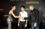 Tay đua Mika Hakkinen biểu diễn drifting tại TPHCM