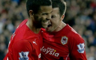 Video Premier League: Fraizer Campbell cân bằng tỷ số 1-1 cho Cardiff v M.U