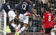 Video Premier League: Evra bật cao đánh đầu giúp M.U dẫn trước 2-1 v Cardiff