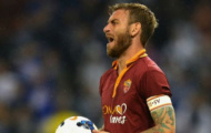 De Rossi không buồn khi Roma mất ngôi đầu