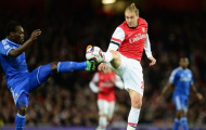 Nicklas Bendtner của Arsenal bị tạm giữ