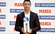 Ronaldo bảnh bao đi nhận giải Di Stefano