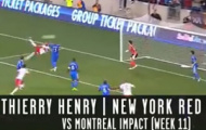Video: Thierry Henry có tên trong 4 đề cử 'Bàn thắng của năm' tại MLS