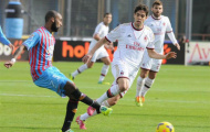 Hơn người, Milan giật lại 3 điểm từ tay Catania