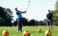 Video: Cuộc đối đầu thú vị giữa bóng đá và golf
