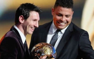 Ronaldo bầu chọn QBV cho… Messi