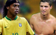 Ronaldinho ‘chọc ngoáy’ Ronaldo