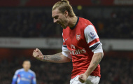 Nicklas Bendtner ghi bàn và cơn sốt Kim Tan