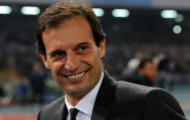 Allegri dâng trào cảm xúc với trận đấu thứ 100