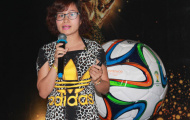 Quả bóng World Cup 2014 chính thức đến với khán giả Việt Nam