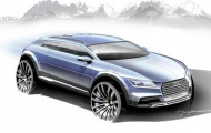 Audi hé lộ phác thảo mẫu crossover mới